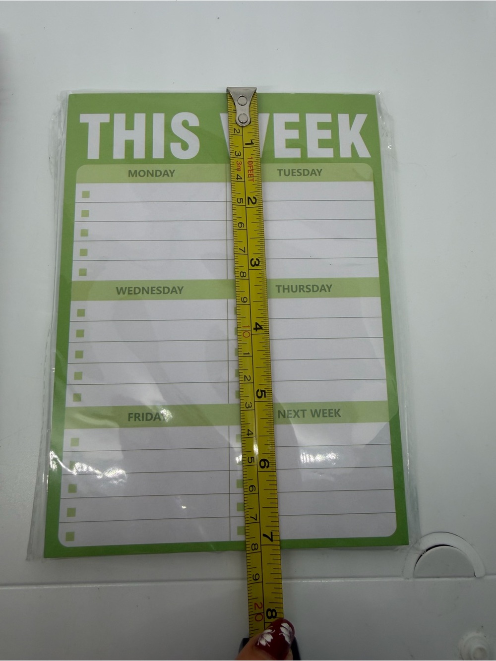 Weekly Planner Notepad Pad - 4 pack - Picture 4 of 5